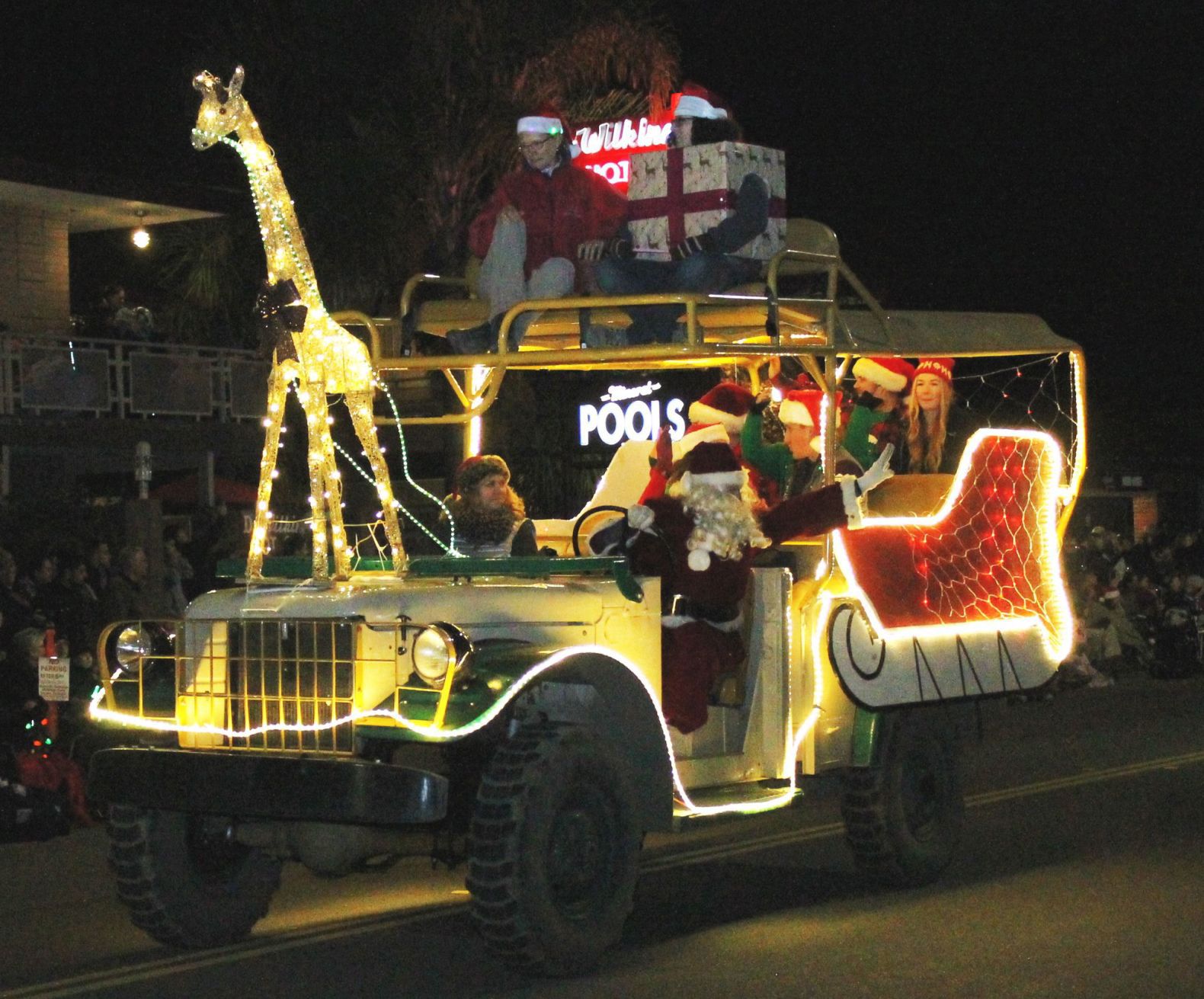 2016 Calistoga Lighted Tractor Parade